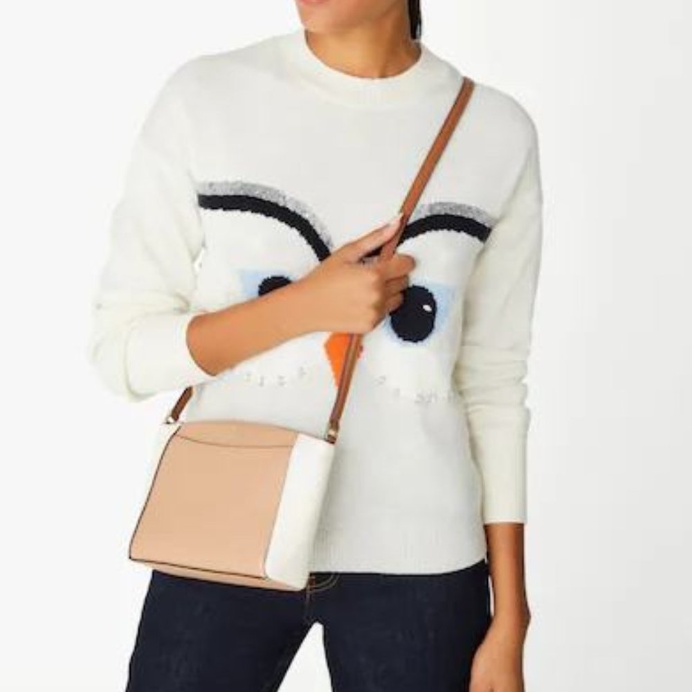 NWT Kate Spade Monica Crossbody - Light Fawn Multi - Picture 13 of 15